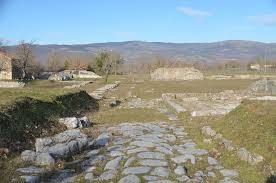 Anfiteatro romano di Grumentum visto dall'alto